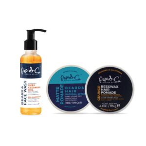 Papi Style Kit - Pomada Mate y Grunge