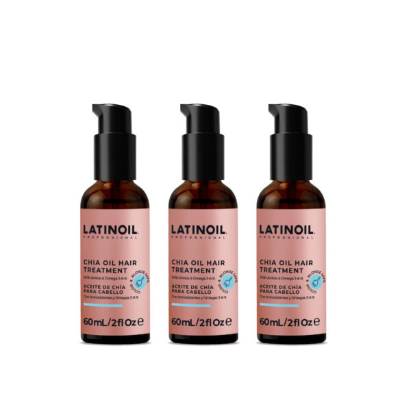 Latinoil Chia Oil Hair Treatment 3 pack