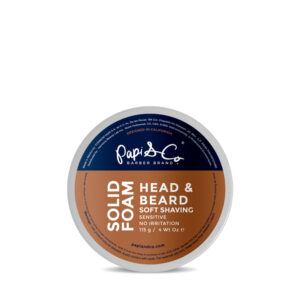 Jabón de afeitar Solid Foam 115 g