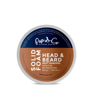 Jabón de afeitar Solid Foam 200 g